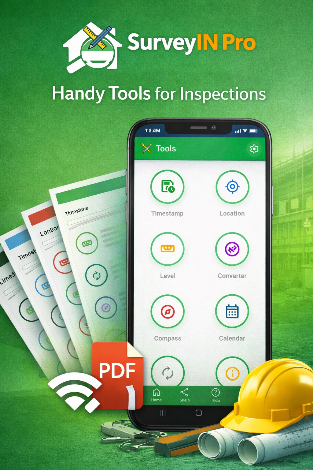 Handy tools for inspections